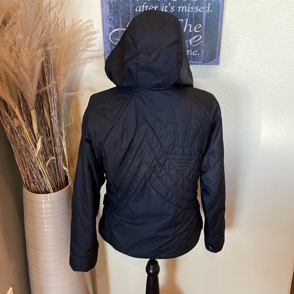 Columbia Black Titanium Tech Interchange Full-zip Quilted Jacket Coat Size M - Picture 11 of 15